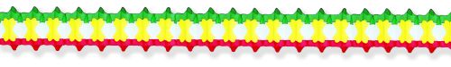 Red/Yellow/Green Arch Garland - Product #5300-0 - Click Image to Close