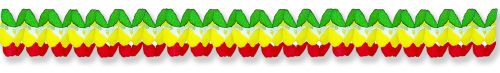 Red/Yellow/Green Cross Garland - Product #5301-0 - Click Image to Close