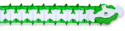 Green/White Arch Garland - Product #5303-0 - Click Image to Close