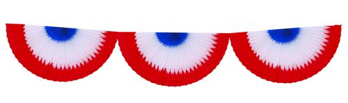 Patriotic Paper Bunting - Product #5387-0 - Click Image to Close