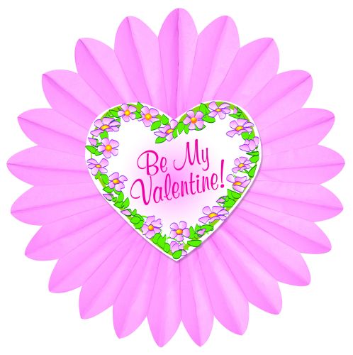 Valentine Wreath Fan - Product #5390-0 - Click Image to Close