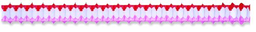 Red/White Arch Garland - Product #5390-3 - Click Image to Close