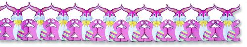 Bunny Printed Garland - Product #5392-5 - Click Image to Close