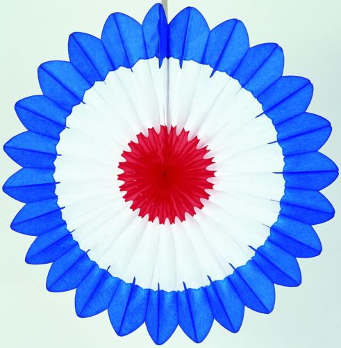 Red/White/Blue Fan - Product #5393-5 - Click Image to Close