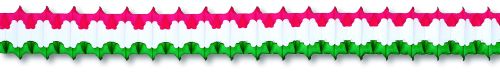 Red/White/Green Arch Garland - Product #5429-1 - Click Image to Close