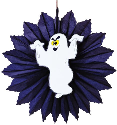 Black Fan W/Ghost Diecut - Product #5433-1