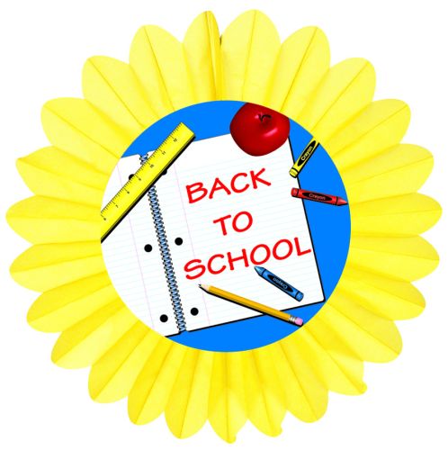 Back to School Fan - Product #5438-9 - Click Image to Close