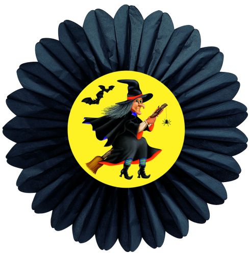 Halloween Witch Fan - Product #5460-9 - Click Image to Close