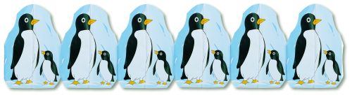 Penguin printed Garland - Product #5487-8 - Click Image to Close