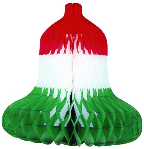 Red/White/Green Bell - Product #5490-0 - Click Image to Close