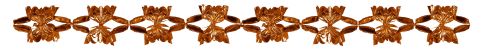 Copper Metallic Garland - Product #5527-0 - Click Image to Close