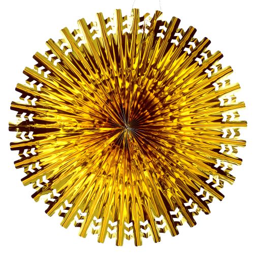 Gold Metallic Fan - Product #5536-0 - Click Image to Close