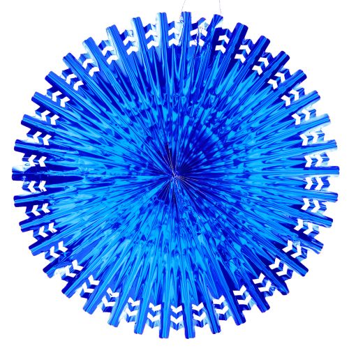 Blue Metallic Fan - Product #5541-0 - Click Image to Close