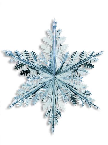 Silver Star Snowflake - Product #5600-0 - Click Image to Close