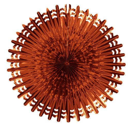 Copper Metallic Fan - Product #5532-0 - Click Image to Close
