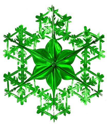 Green Metallic Starflake - Product #5556-0